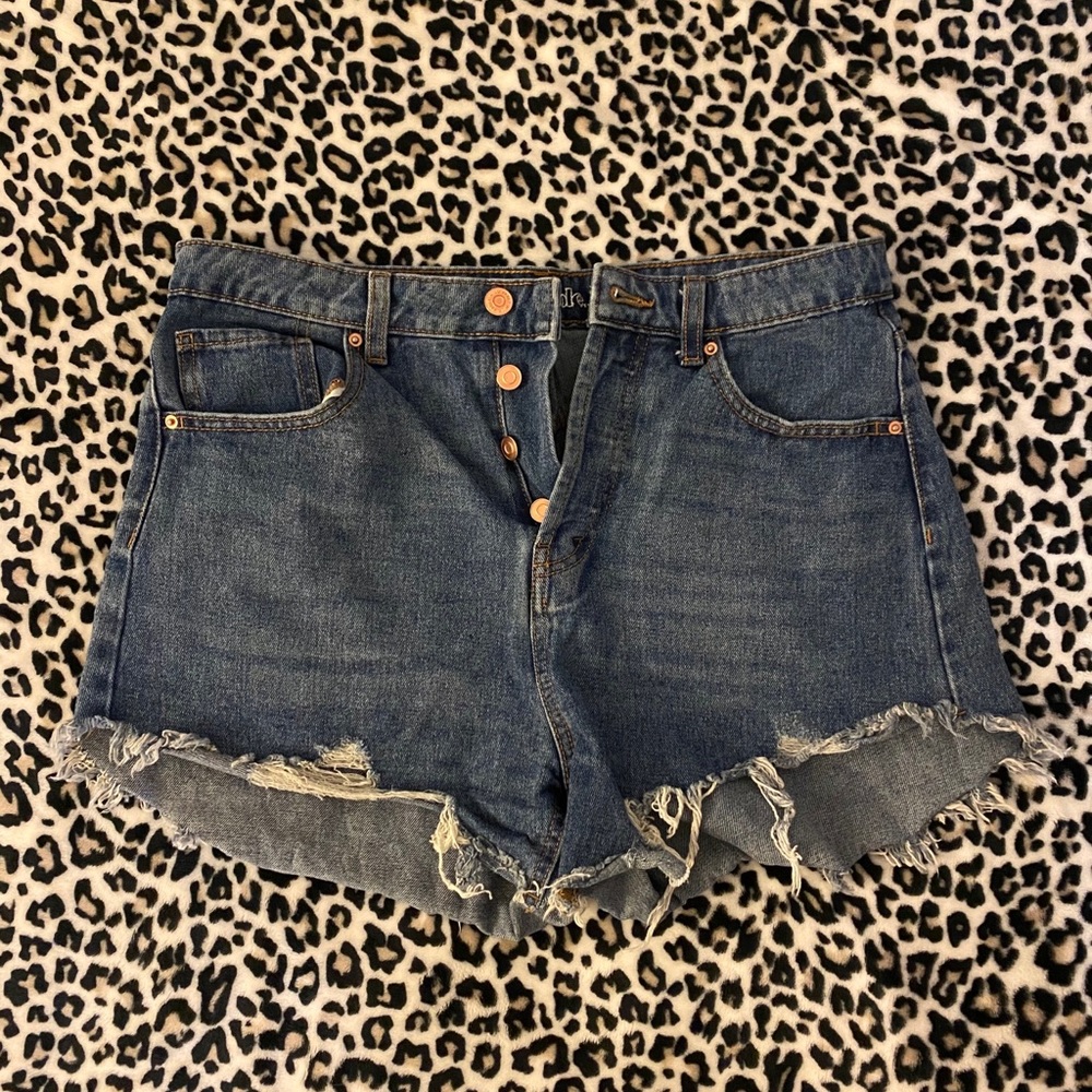 Mom jean shorts
